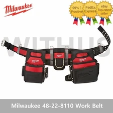 Milwaukee 48-22-8110 Nylon Stable Base Electricians Work Belt Tool Belt - Fedex_