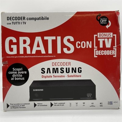 Smart Decoder Bonus DVB-T2 FULL HD Schwarz