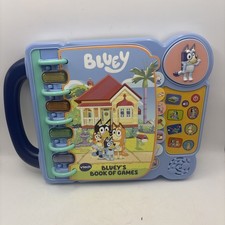 VTech Bluey's Book of Games Interactive Learning Educational Toy Ages 3 WORKING
