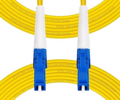 -1M(3ft) OS2 LC to LC Fiber Patch Cable Single Mode, Simplex, Length Option: ...