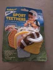 Safety 1st Toy Sport Teethers 1994 Vtg