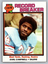 Earl Campbell 1979 Topps Houston Oilers #331