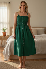 Universal Thread Women's Green Dress Size Medium - FREE SHIPPING