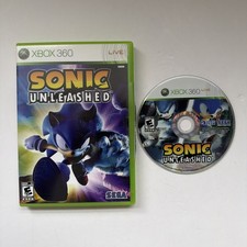 Sonic Unleashed (Microsoft Xbox 360, 2008) No Manual Tested Working