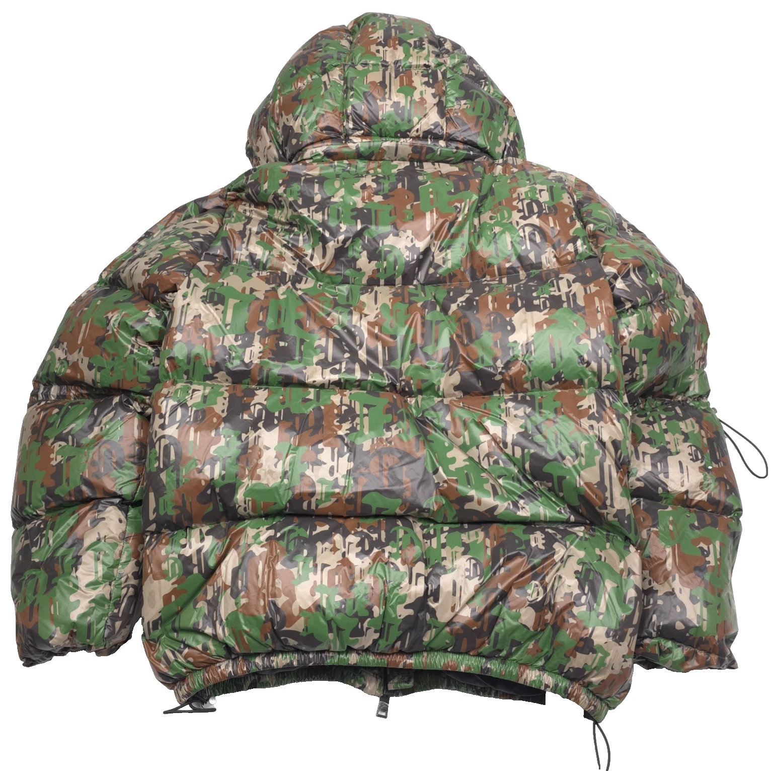 $798 Purple Brand M6079 Gothic Camo Duck Down Nylon Puffer Jacket Mens Size XL - product detail image 12
