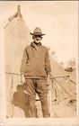 WW1 WWI US Army Military AEF Photo Postcard American Soldier