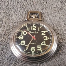 Vintage Westclox Scotty Pocket As Is Condition