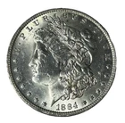 1884-O Morgan Silver Dollar New Orleans Mint 90% Silver High AU / BU Look