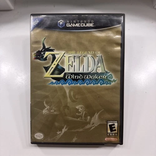 The Legend of Zelda: The Wind Waker (GameCube, 2003) Case & Manual Only No Game
