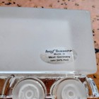 Hofbauer Truck Crystal Glass glass 2 piece 25% Lead Frosted Glass Mint 9" — photo 7