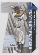 2021 Topps Topps Platinum Players Die-Cuts Jackie Robinson #PDC-5 HOF 0jd4