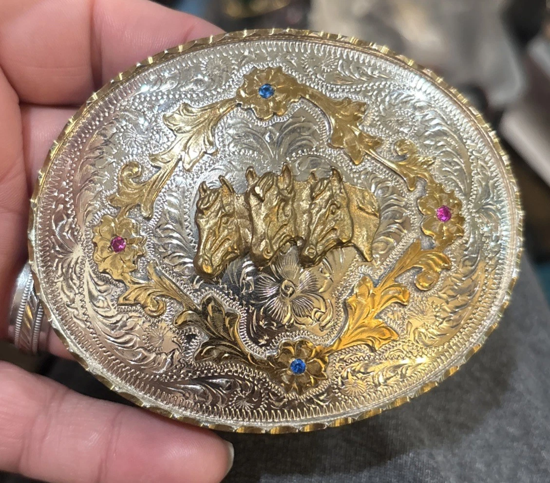 Alpaca Buckle In Vintage Belt Buckles for sale | eBay display picture 1