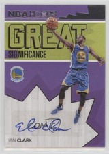 2016-17 Panini NBA Hoops Great SIGnificance Ian Clark #65 Auto 0o9
