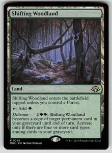 Shifting Woodland 228 Modern Horizons 3 Rare Land NM