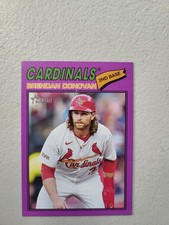 2026 Topps Heritage BRENDAN DONOVAN St. Louis Cardinals LIGHT PURPLE #95 NM