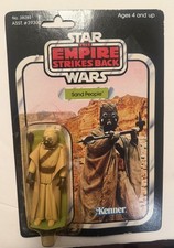 Product Image: Vintage Kenner Star Wars 41 Back Sand People Tusken Raider Opened Bubbles Figure