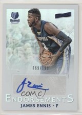 2016-17 Panini Aficionado Endorsements 69/199 James Ennis #3 Auto 03cc