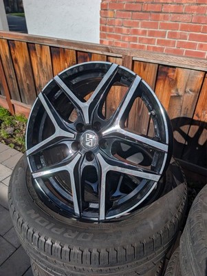 MSW Type 40 set of 4 19 inch wheels 5x112 BMW X5 TPMS 45mm offset