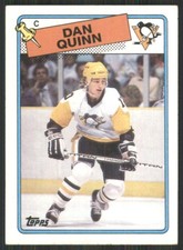 1988-89 Topps #41 Dan Quinn Pittsburgh Penguins 15170