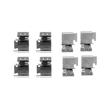 Bosch Zubehör-Satz Bremsklötze Bremsbeläge 1987474312 AP273 5K0698231 | 22128