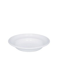 Riess Teller Tief Ø22Cm Emaille Classic Weiss