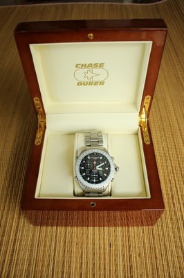 CHASE DURER ANA-DIGI CHRONO RACER'S TEAM CREW SPONSOR GIFT PROMO BOXED SET WATCH