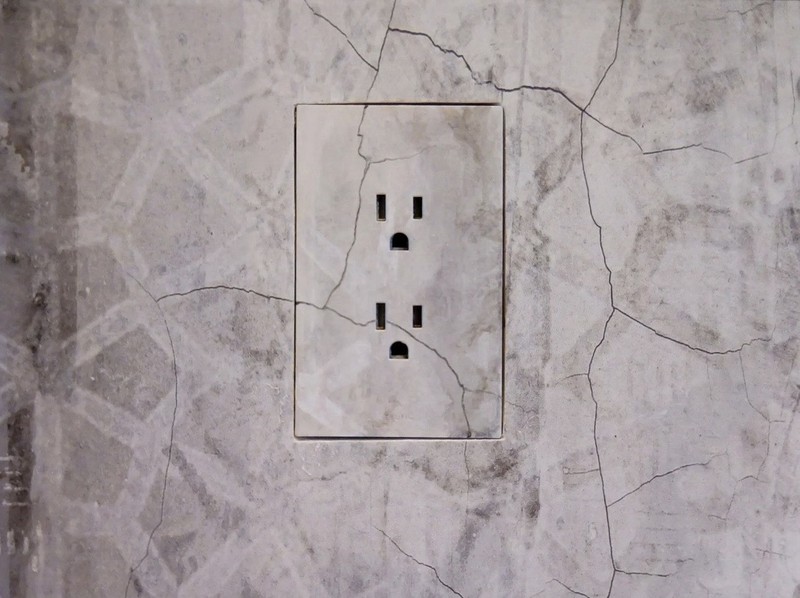 Trufig Flush Mount Duplex Electrical Outlet White 120V 15A Wall Matte Finish