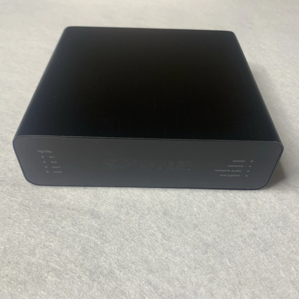 Shure ANI22-BLOCK Audio Network Interface ANALOG I/O 2-Line Dante PoE ANI - Image 3 of 4