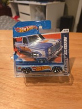 Hot Wheels 83 silverado 2011 hw street racing short card HTF Protector See Pics