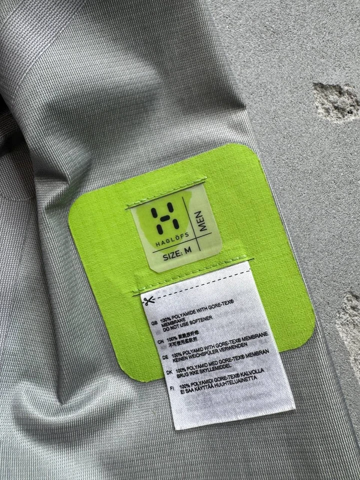 Chaqueta activa ligera Haglofs GoreTex para hombre (M) senderismo al aire libre  Foto 4 de 4