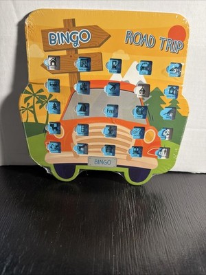NEW  Road Trip Bingo - Travel Cards Games Car Trips