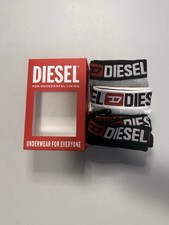 Image of Diesel Men's Boxer Shorts Size Medium 3 Pack Cotton Stretch