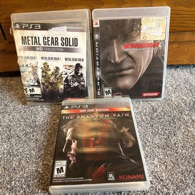 PS3 Metal Gear Solid: HD Collection Metal Gear #4 PATRIOTS & #5 PHANTOM PAIN CIB