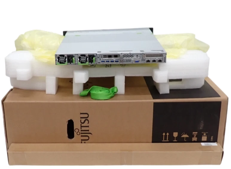 NEW Fujitsu Primergy RX1330 M6 6C E-2436 64GB Ram 4x 12TB HDD 4-Bay 1U Server - Image 2 of 4