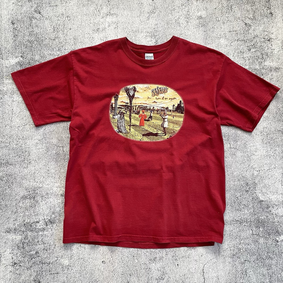 Genesis Turn It On Again バンドTシャツ XLサイズ Genesis 