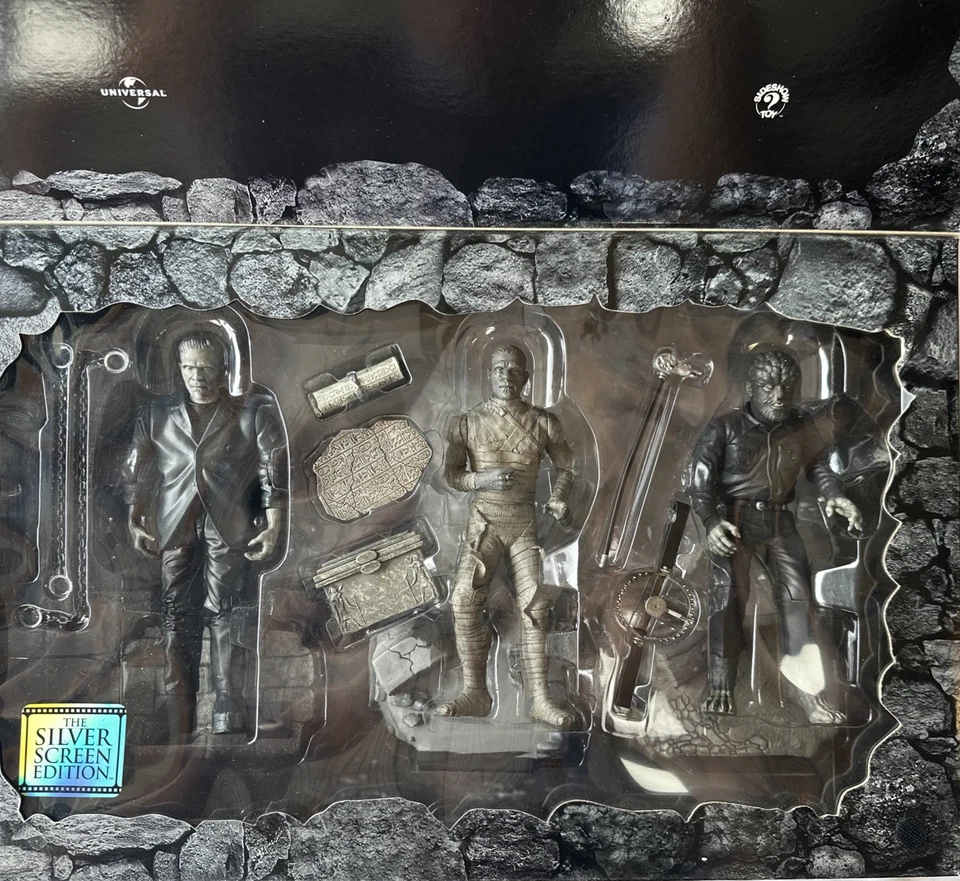 UNIVERSAL STUDIOS MONSTERS - SILVER SCREEN EDITION - NEW - RARE (S2) - Image 4 of 4