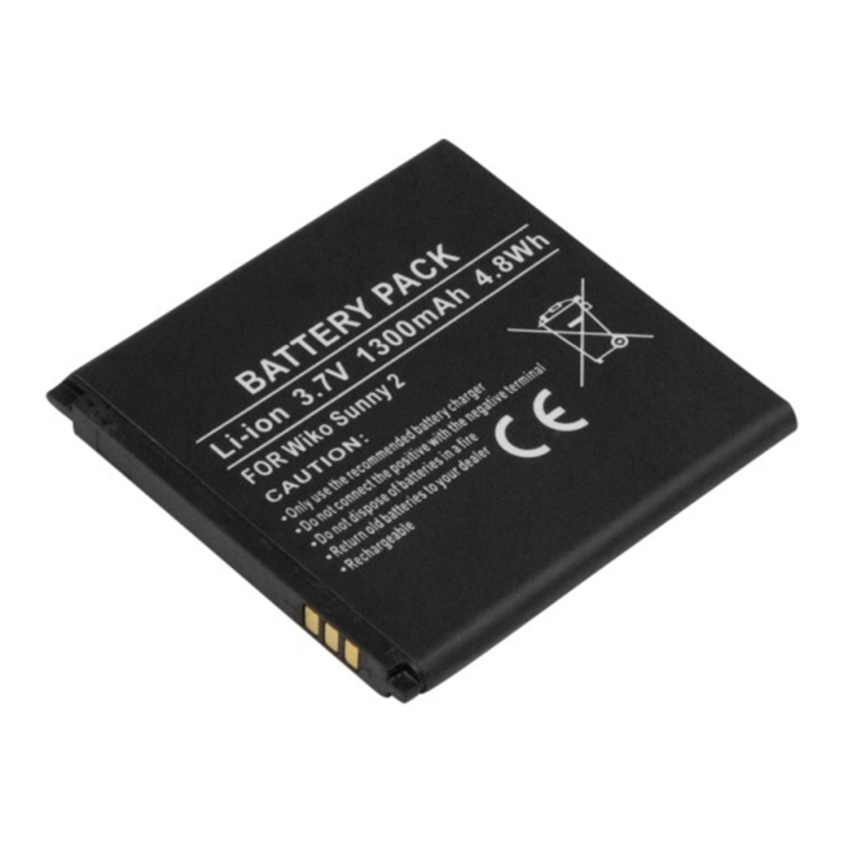 Batterie Wiko Sunny2 1300mAh 3.7V Li-ion pièce 2510