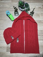 Unisex Polo Ralph Lauren Polo Bear Scarf Beanie Set