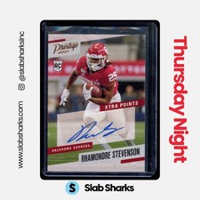 2021 CHRONICLES DRAFT PICKS RHAMONDRE STEVENSON XTRA POINTS BRONZE RC AUTO