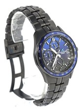 Casio Oceanus OCW-S7000B-2AJF Black Manta Bluetooth Solar Radio Men Watch