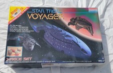 Monogram Star Trek Voyager Kazon Raider Maquis Ship 3 Piece Value Set Model Kit
