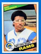 2010 Topps Football ERIC DICKERSON #280 Anniversary Reprints Insert L.A. Rams