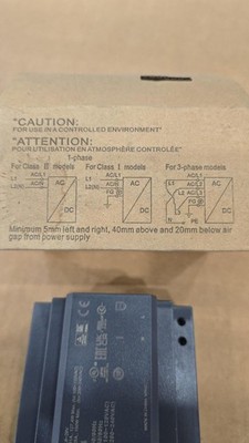 Mean Well HDR-150-24 DIN Rail Power Supply 24VDC 6.25A 150W AC-DC
