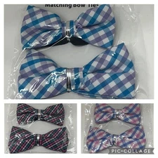 3 Father And Son Matching Bow Tie