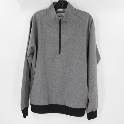 Travis Mathew Golf Jacket Mens Medium Patrick Cantlay 1/4 Zip Pullover Pockets