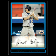 Darrell Ceciliani #BDPP51 2009 Bowman Draft Picks - Prospects New York Mets Card