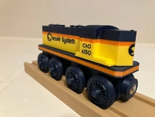 EMD GP9  Chessie System #6150 - Wooden Railroad Compatible, 3D Print
