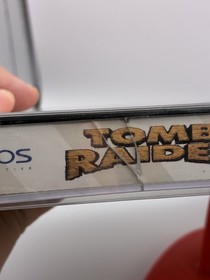Tomb Raider (Sega Saturn, 1996) Authentic Complete w/ Manual + Reg Card See Phot