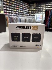 Rode Wireless GO III Dual-channel Wireless Microphone System Brand New Sealed