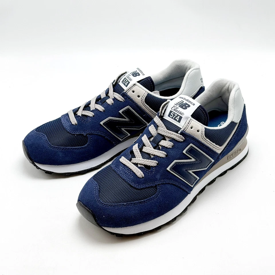 *NUEVO* Hombre New Balance 574 INDIGO / SEA SALT (ML574EVN), Talla 8.0 - 13.0 👍 Foto 2 de 4
